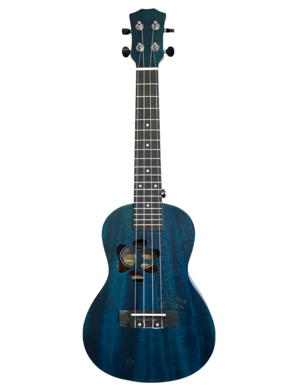 The Azure Blossom: A Tropical Symphony in Blue